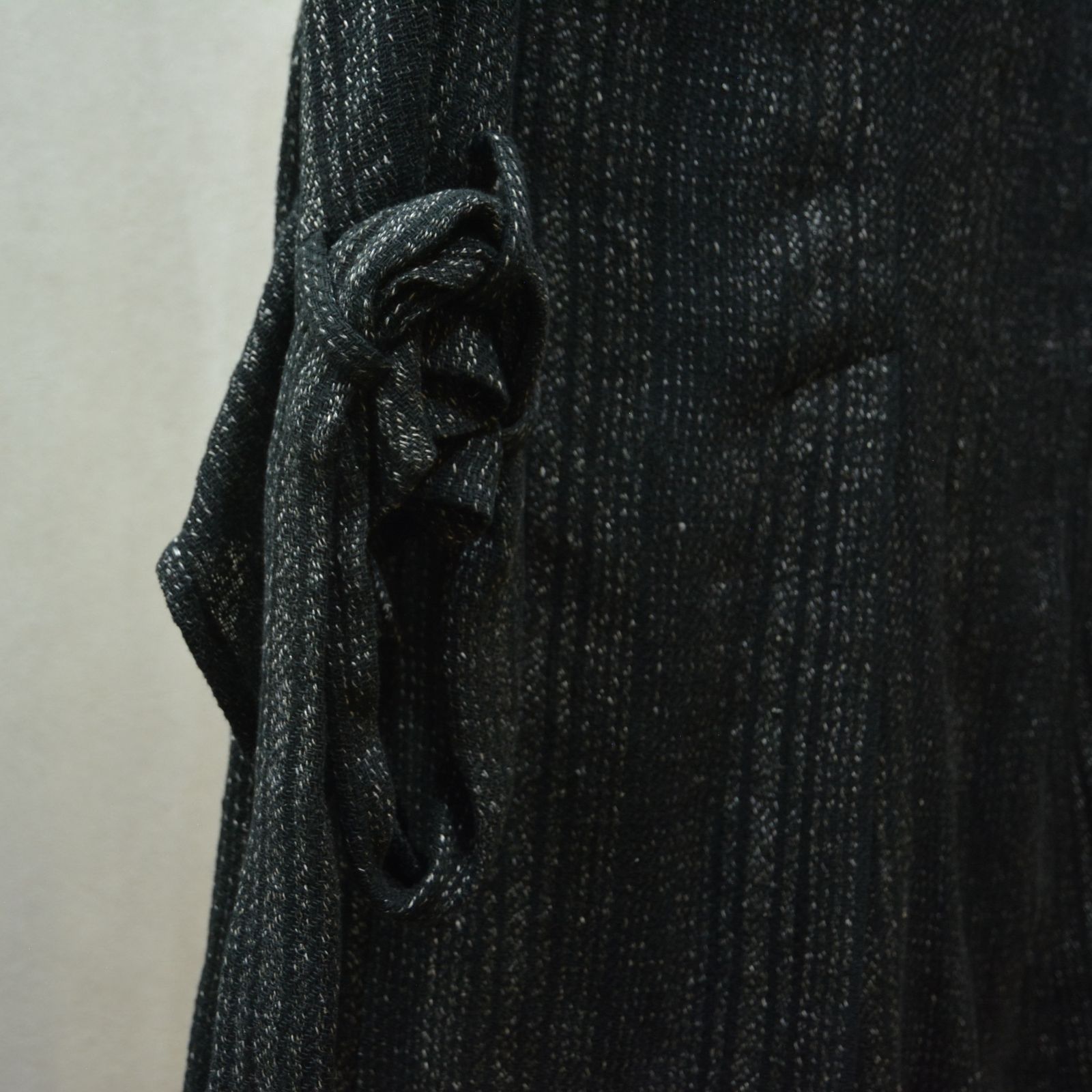yohji yamamoto - C/L S.T B K-JB W/DETACHABLE STOLE (BLACK