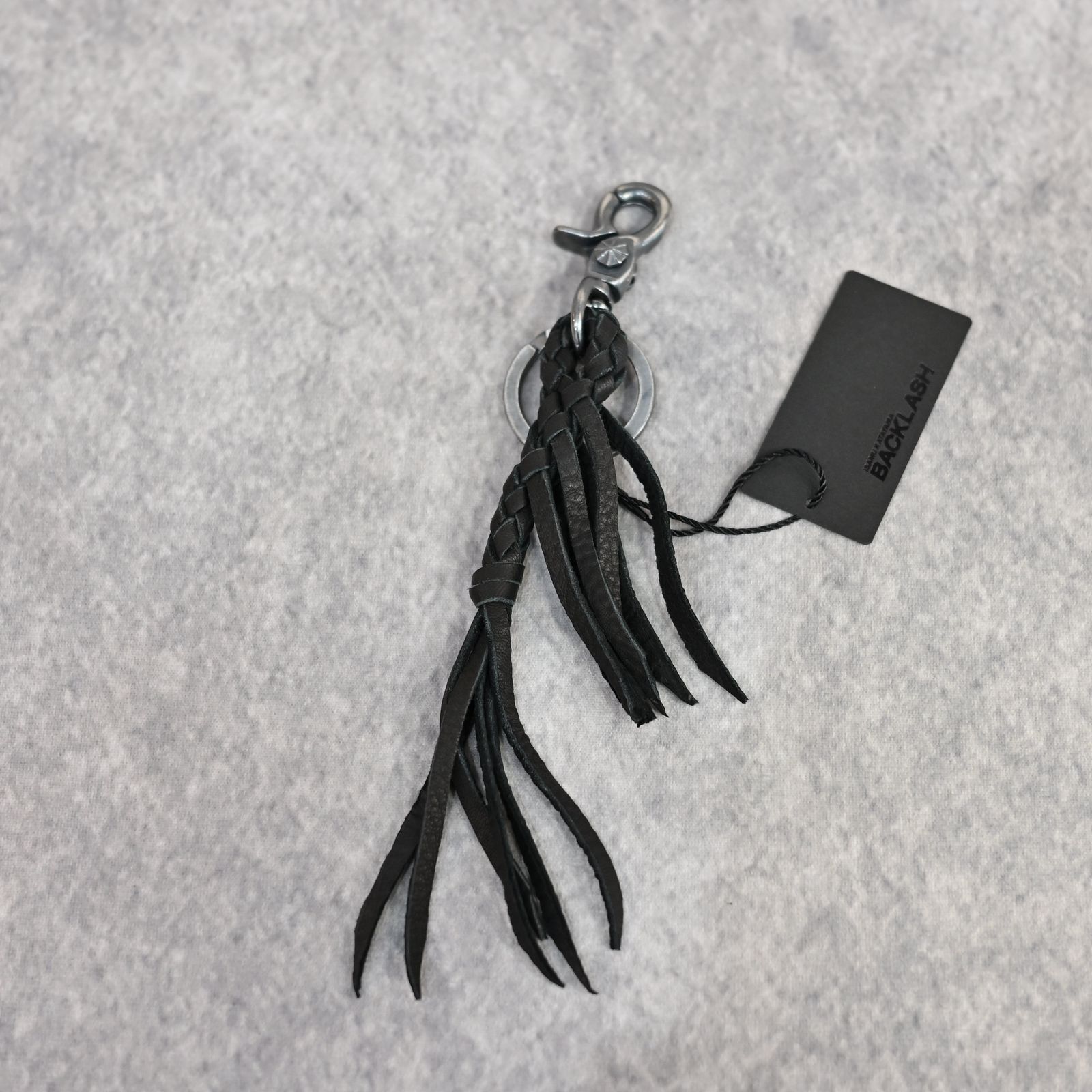 ディアスキン メッシュ キーホルダー （BLACK） 367-01