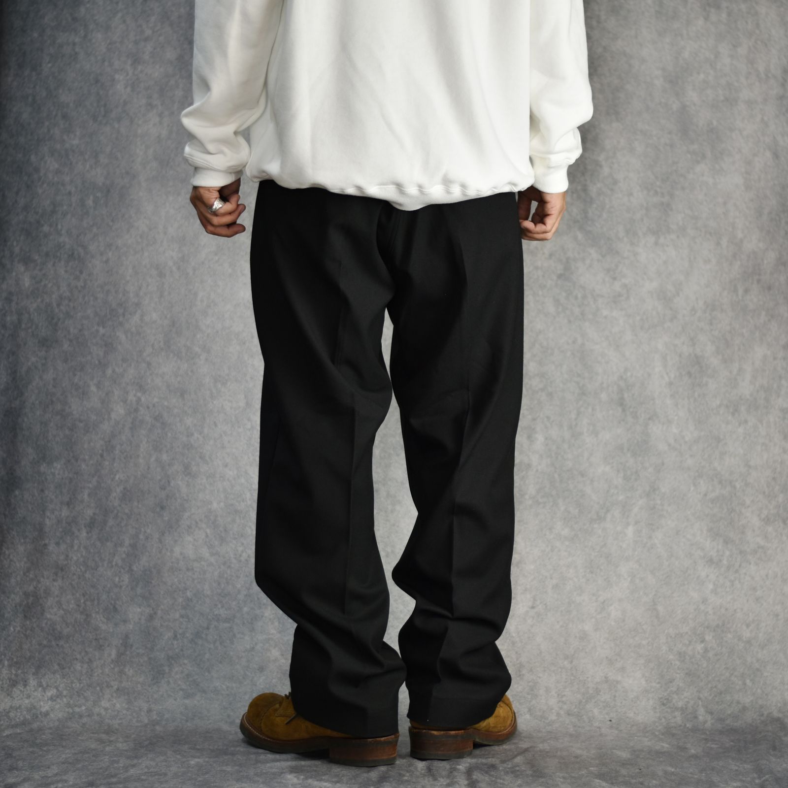 24AW【新品】☆CALEE：サーモライト ツイル タック ワイド
