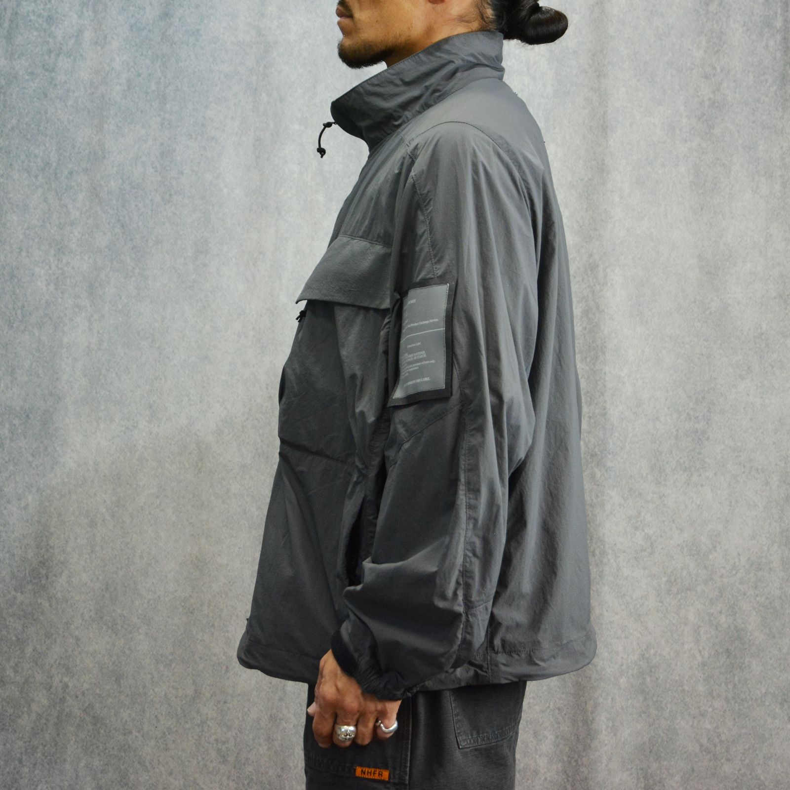 STAND COLLAR BLOUSON （CHARCOAL） / スタンドカラー ブルゾン （チャコール） / 9251-BL04-003