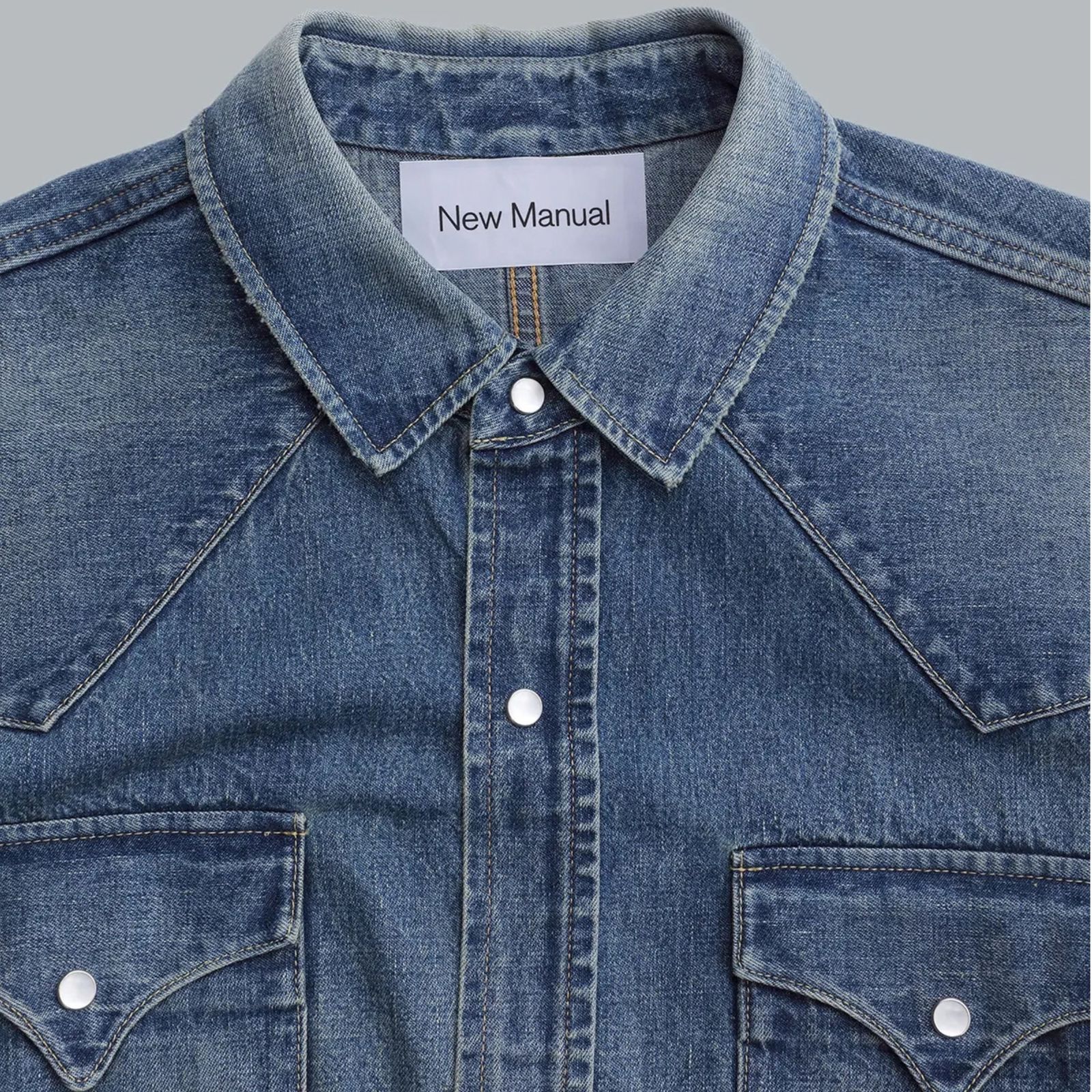 LV DENIM BIG WESTERN SHIRTS （USD） / USネイビー デニムトラウザー （インディゴ） 2026SS-PT4-YT