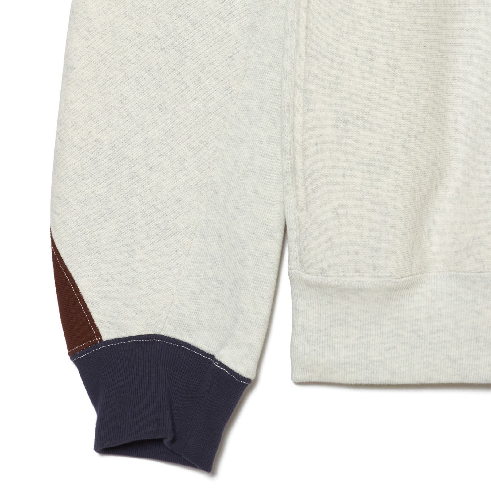 × Champion HOODED SWEATSHIRT  (OATMULE) - チャンピオン リバースウィーブ フーディー パーカー （オートミュール） / C8-A128
