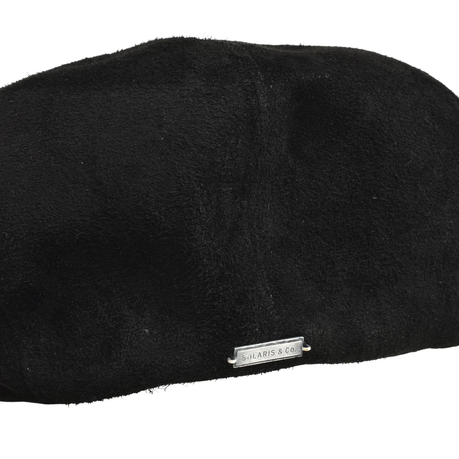 × The Letters Horsehide Suede Casquette "LETTERBOY" (BLACK)｜× レターズ ホースハイド スエード キャスケット｜Z01005