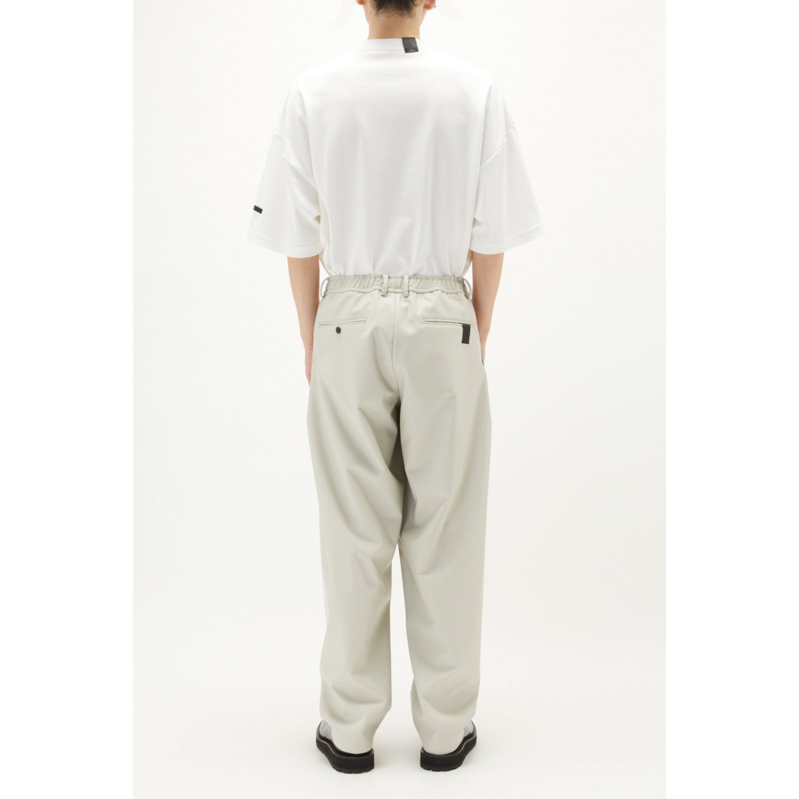 1TUCK EASY TROUSERS （GRAY）
