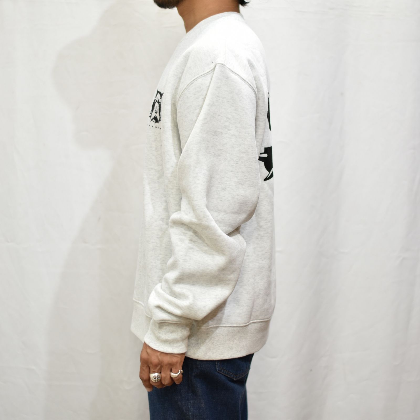 Baxter Crew Neck (Oatmeal Heather Gray)