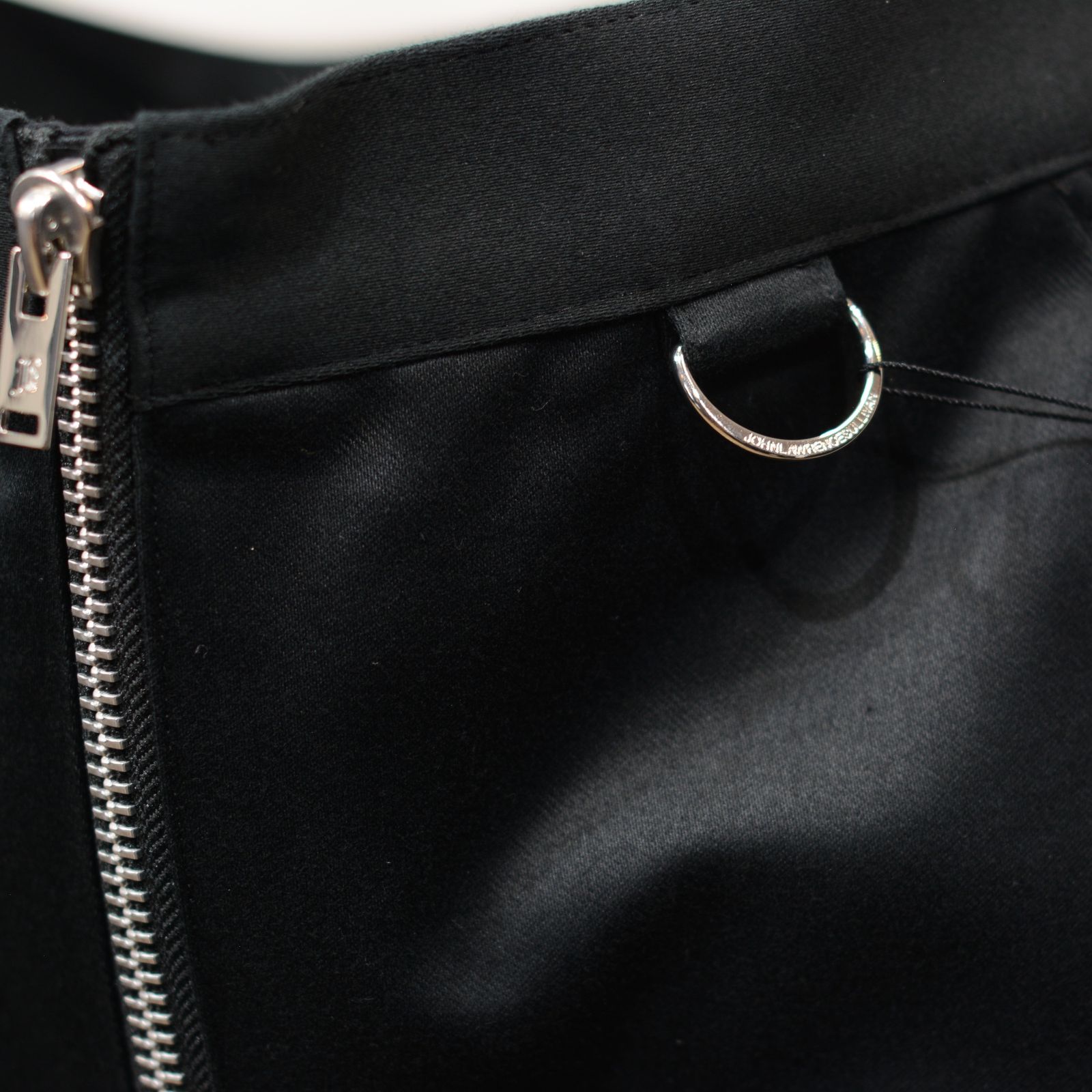 JOHNLAWRENCESULLIVAN - Cotton satin biker pants | chord
