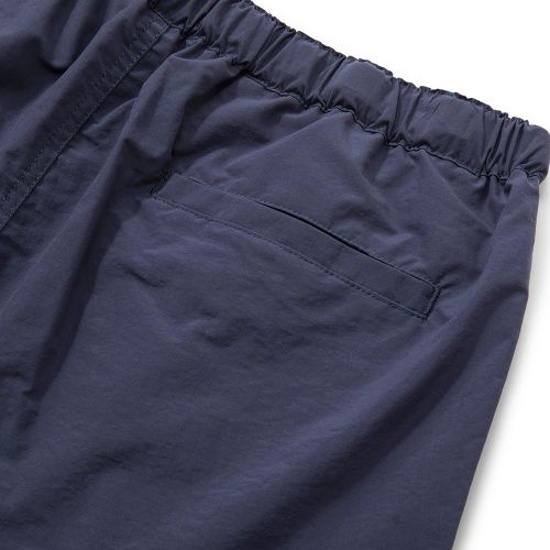 PEACH SKIN NYLON EASY SHORTS (DARK PURPLE)