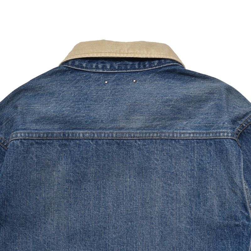 Denim Zipup Trucker Jacket  （USD / インディゴ）｜トラッカージャケット｜MDFBF09801