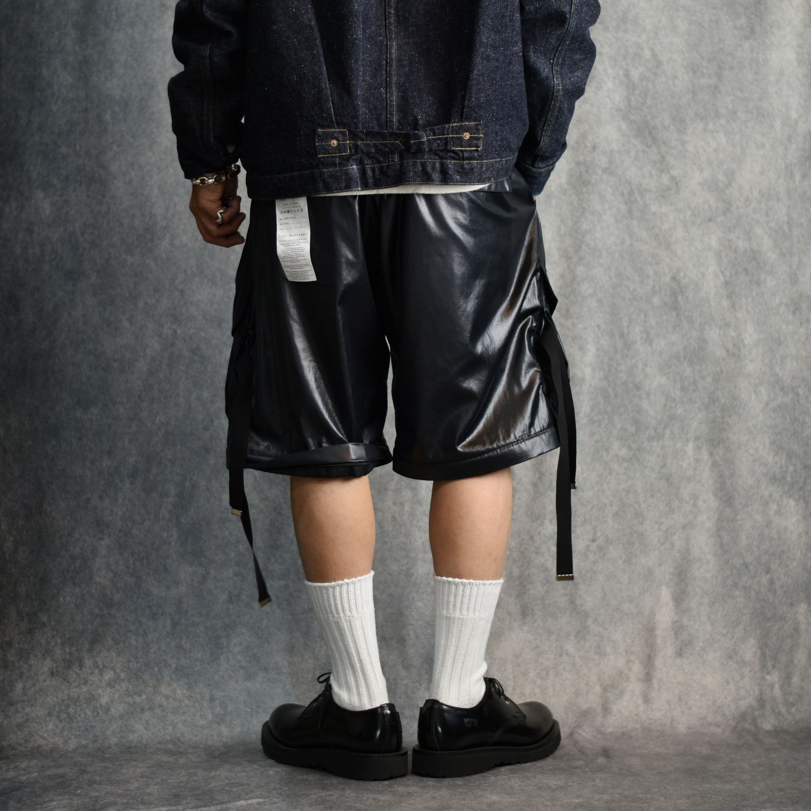 デタッチャブルワイドカーゴパンツ / LB25SS-PT05-FFL (BLACK)