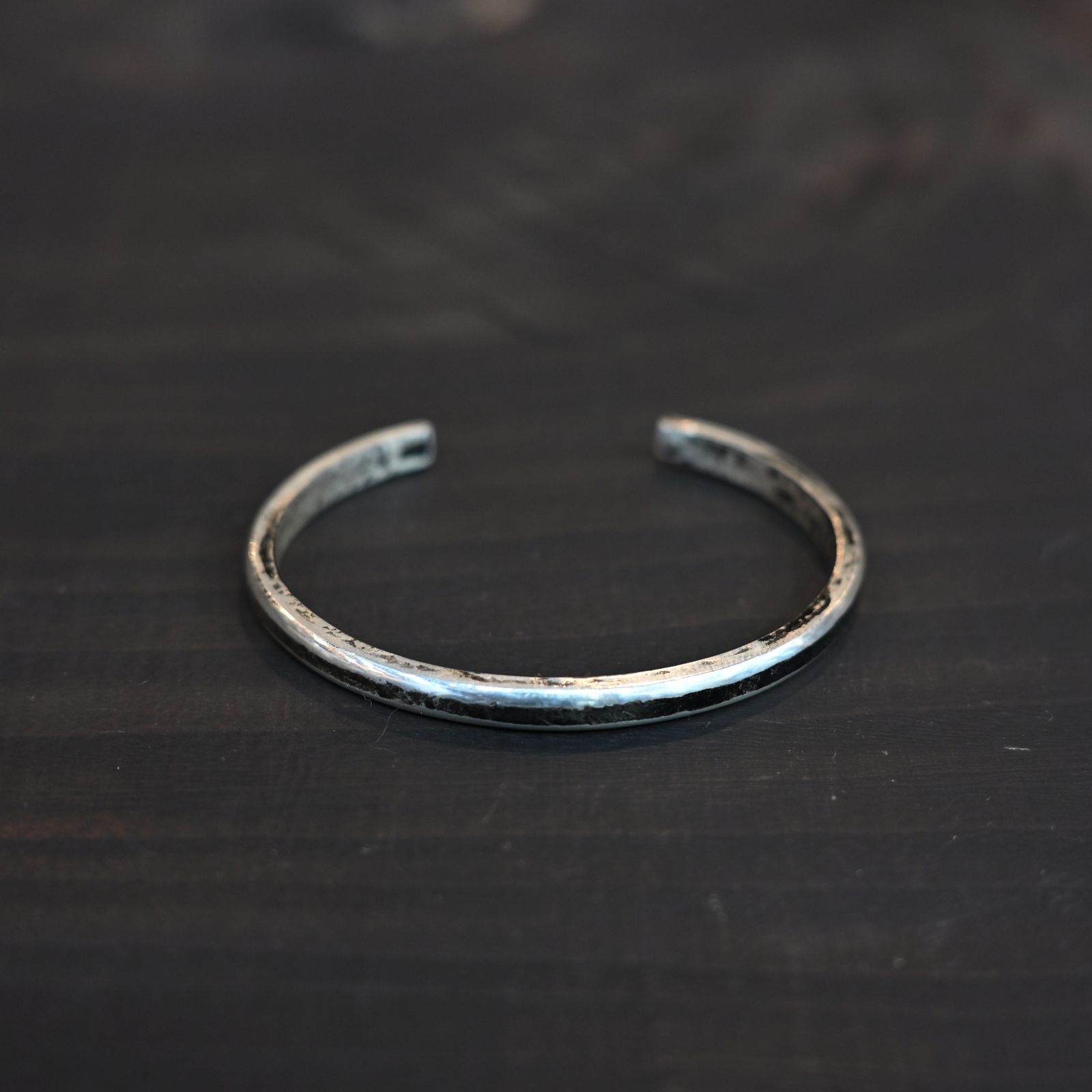 ROUND BANGLE NARROW｜ SILVERS 純銀