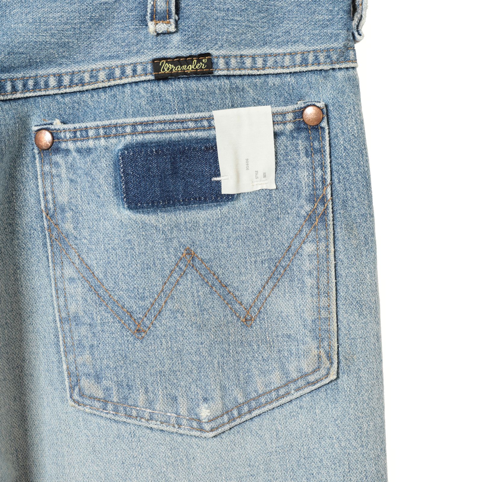 × Wrangler "936 SLIM FIT" DENIM PANTS （BLUE） /  ラングラー コラボレーション "936 スリムフィット" デニムパンツ （ブルー）