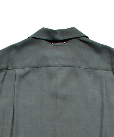 WACKOMARIA × MINEDENIM 50s Shirt (GRY) | ワコマリア × マインデニム オープンカラー 半袖シャツ (グレー)