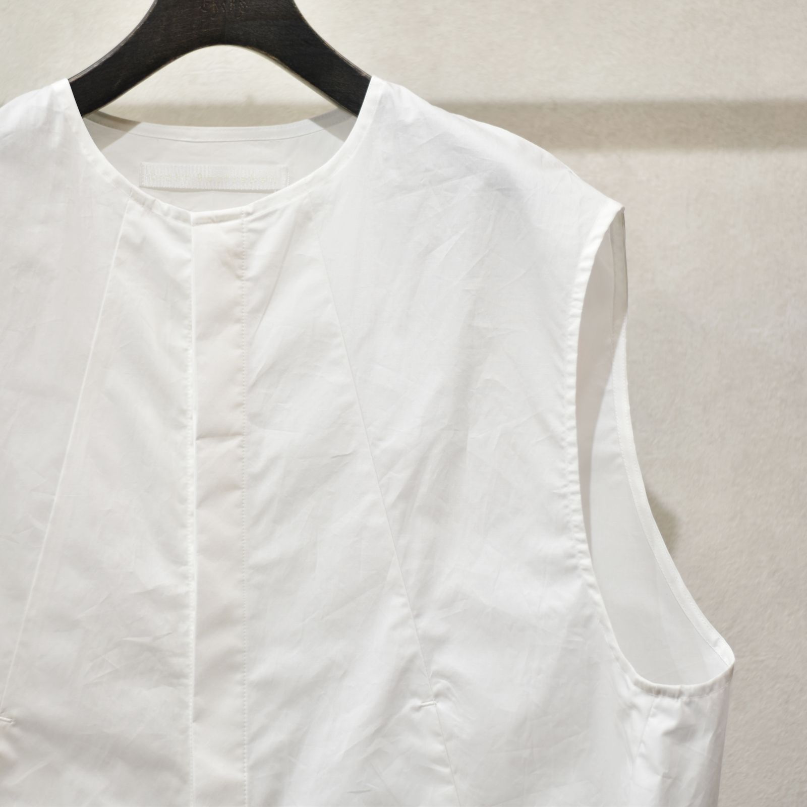 シャツベスト / LB23SS-ESSH01-BC (WHITE)