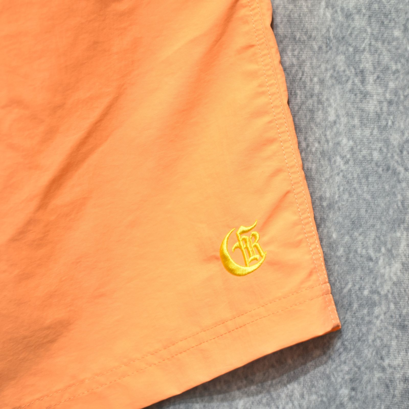 CR LOGO NYLON SHORTS (ORANGE)｜ナイロン ショートパンツ・ショーツ｜CR-26SS015