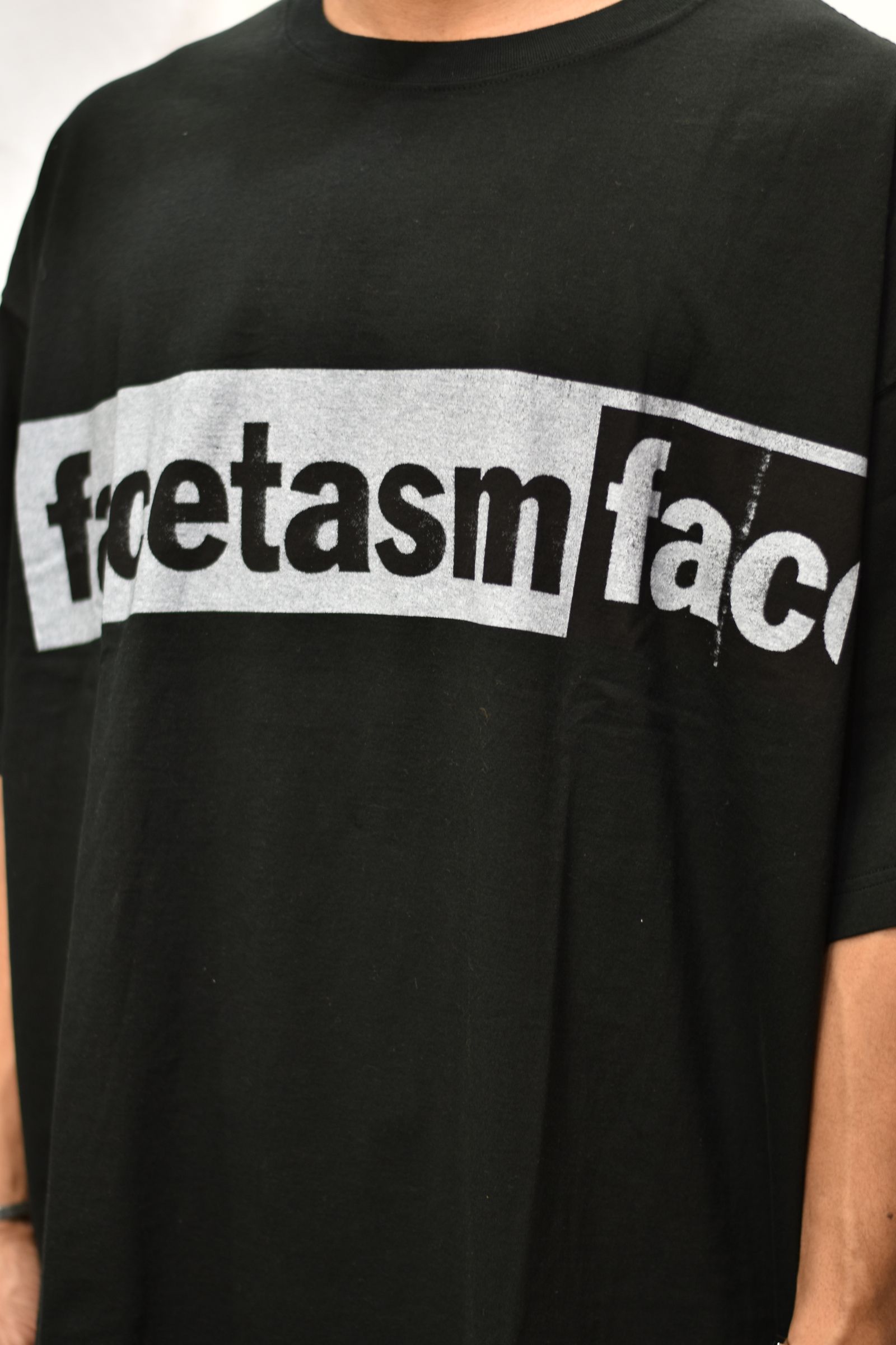 FACETASM - LOGO BIG TEE (BLACK) | chord online store