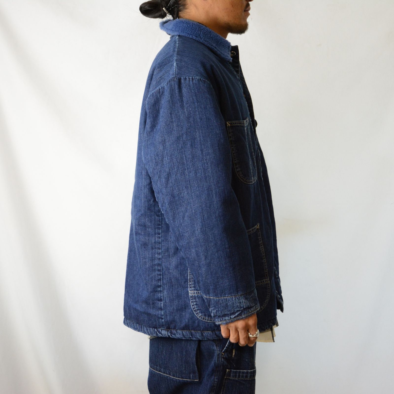 Porter Classic - STEINBECK DENIM BOA COVERALLS (INDIGO