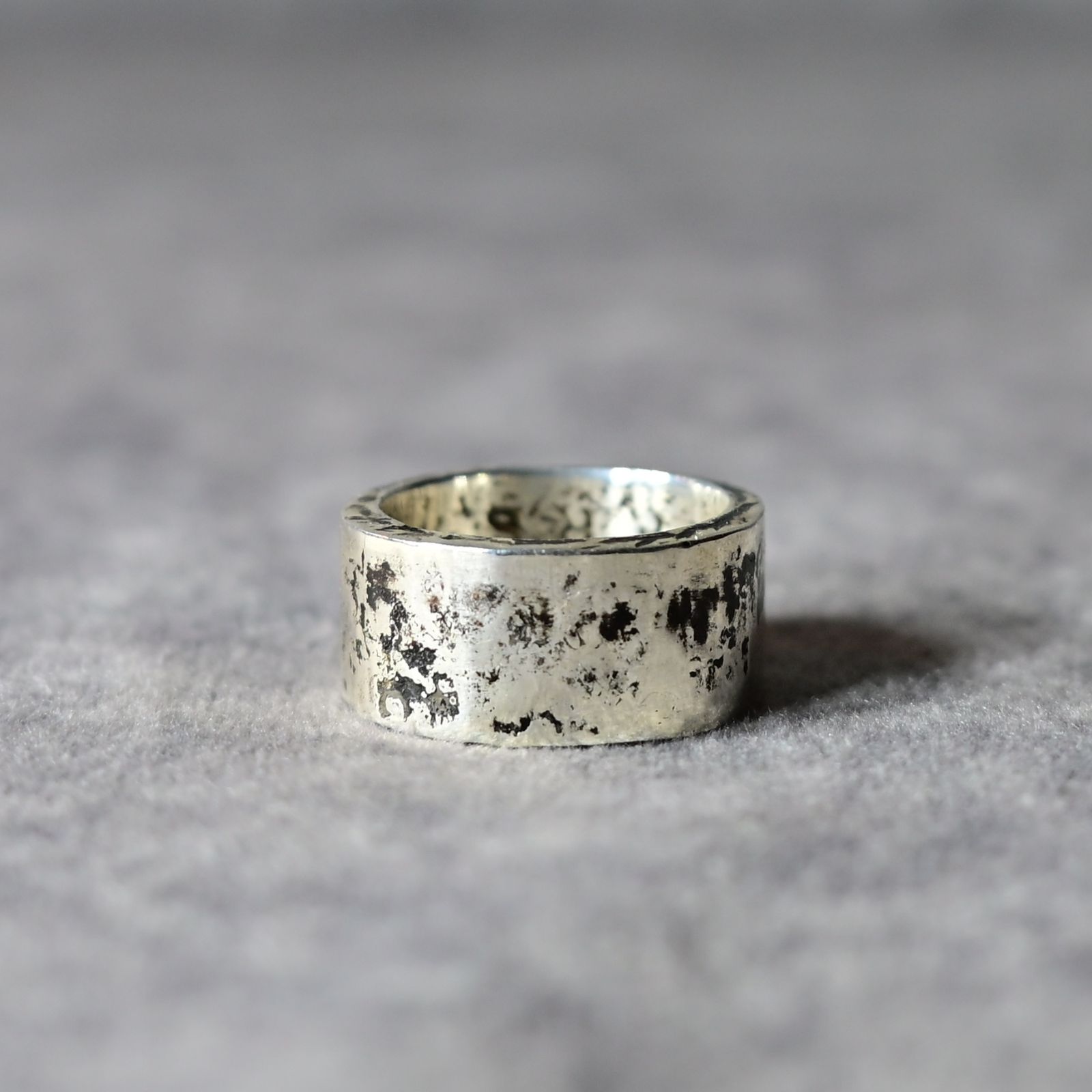 STRAIGHT RING MID （19号）｜ SILVERS 純銀