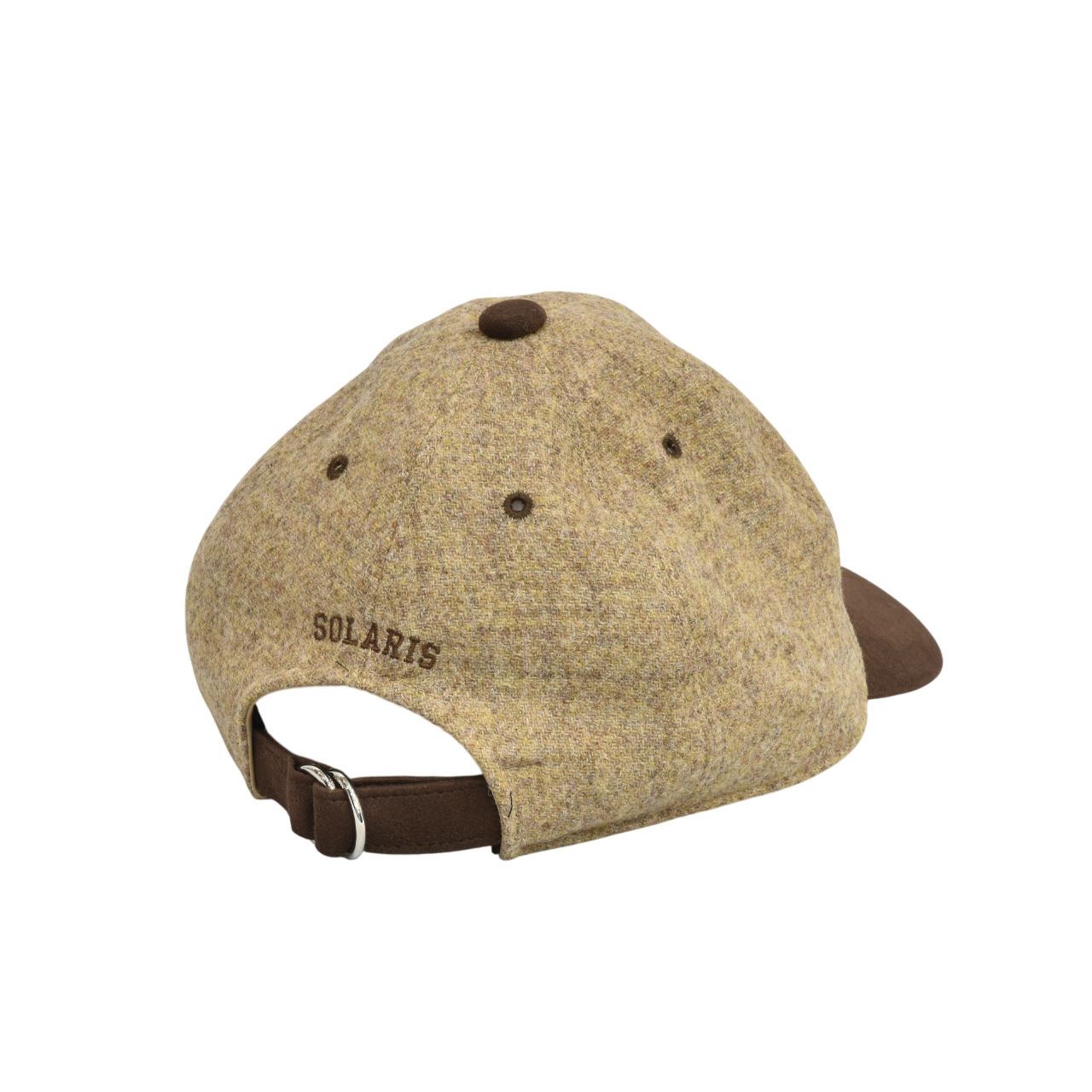 British Tweed Wool Cap "FANBOY" (COCOA)｜ツイード キャップ｜Y01019