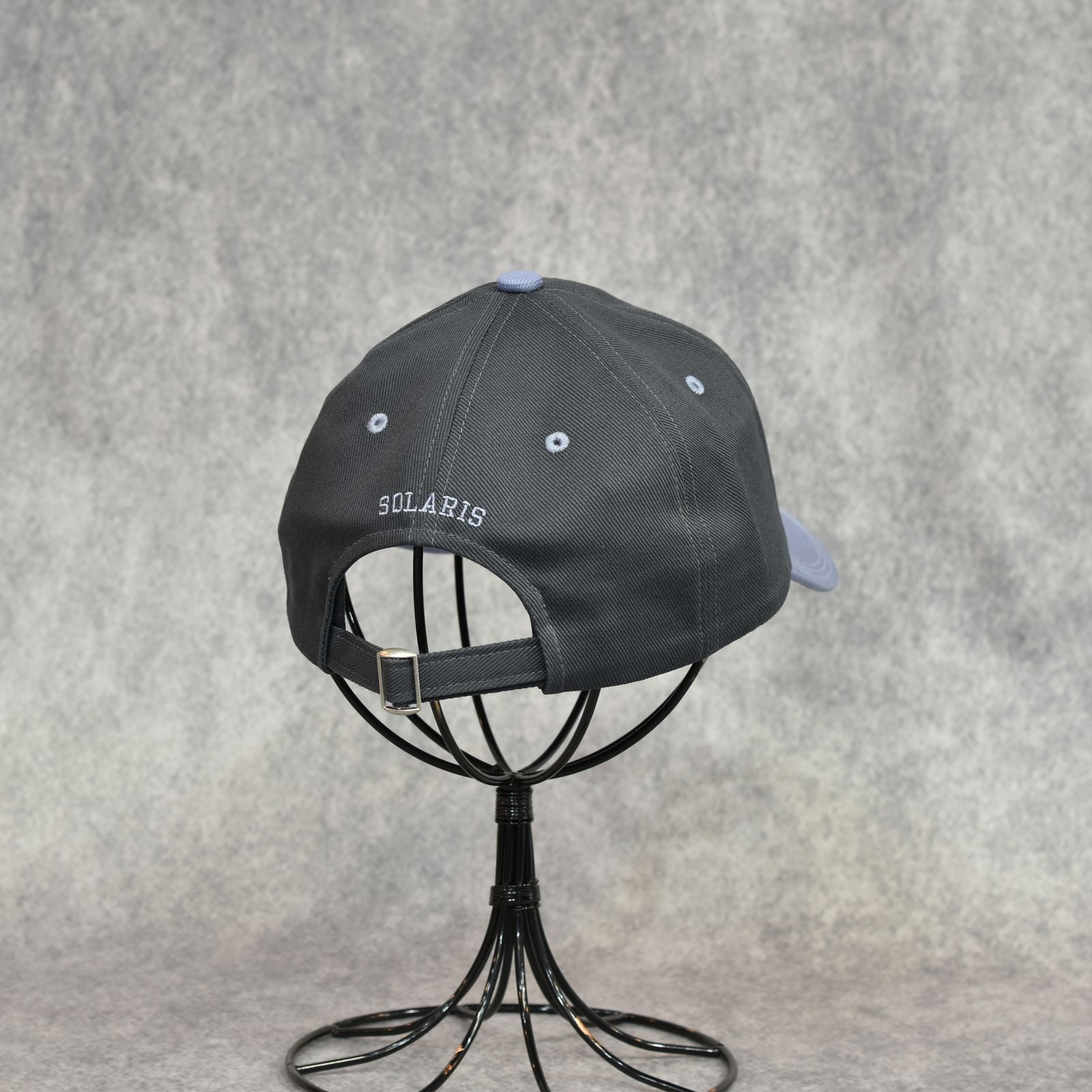 Curved Visor Cap "TRAPBOY" (CHARCOAL)｜ベースボールキャップ｜Y01008