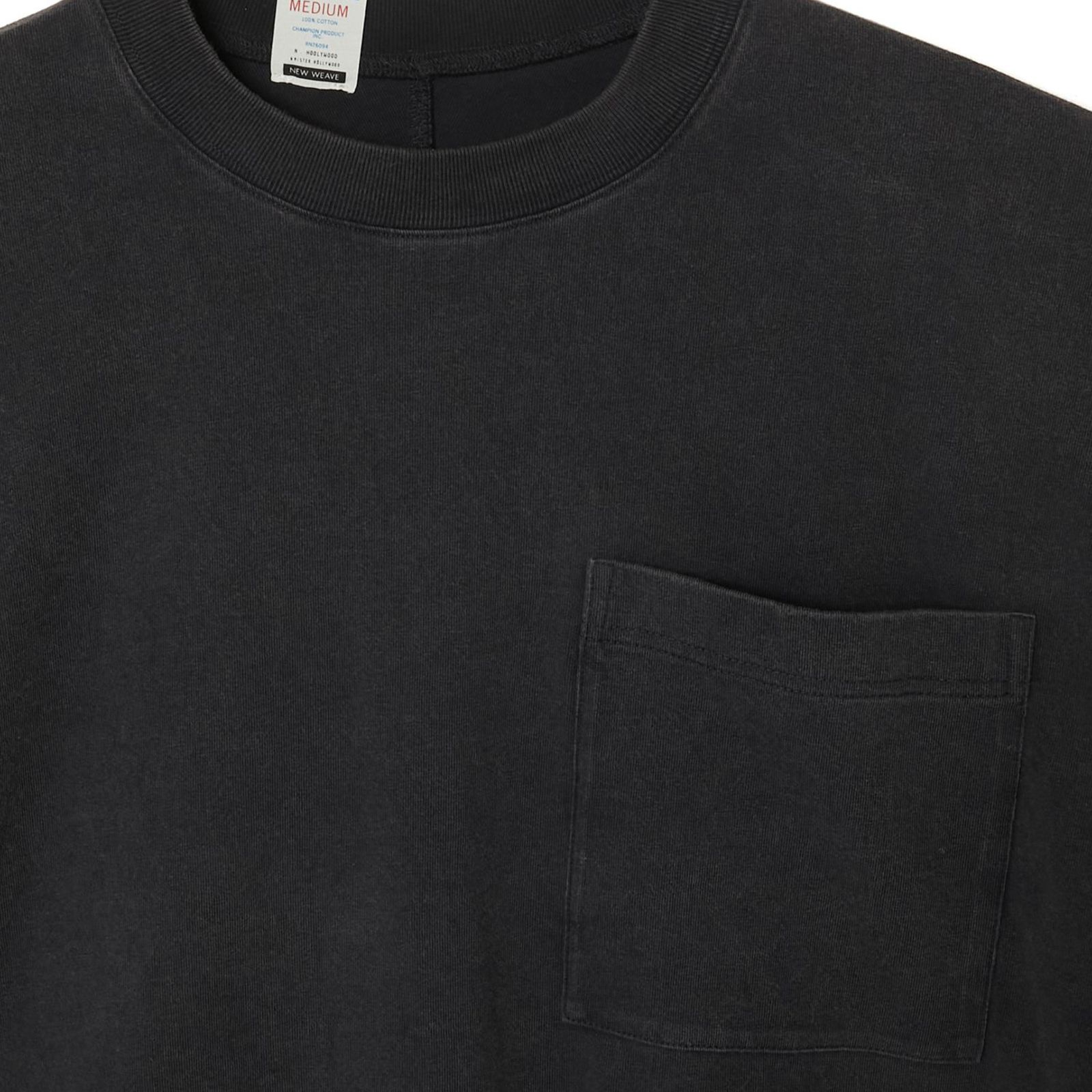 Champion “NEW WEAVE” LONGSLEEVE T-SHIRT （CHARCOAL）｜チャンピオン ニューウィーブ トレーナー｜C8-C216