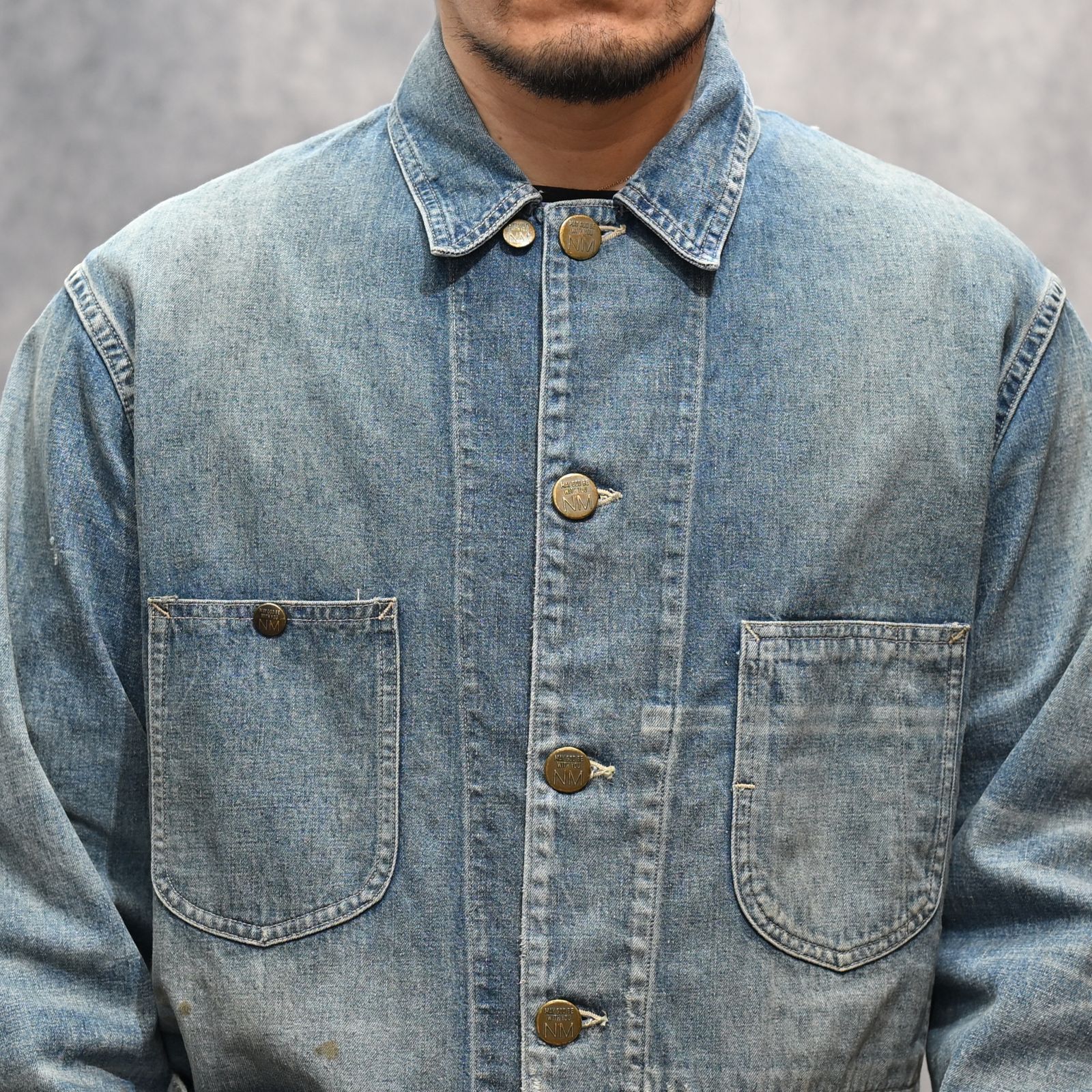 #024 LE CHORE JACKET （L.INDIGO） / カバーオール （ライトインディゴ） 2026SSJK-YY-0012