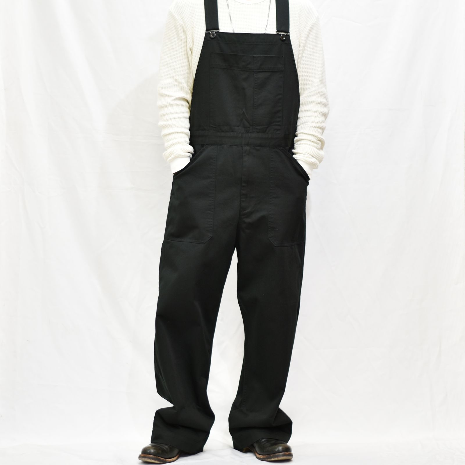 Porter Classic - FRENCH OVERALLS CHINOS （BLK） | chord