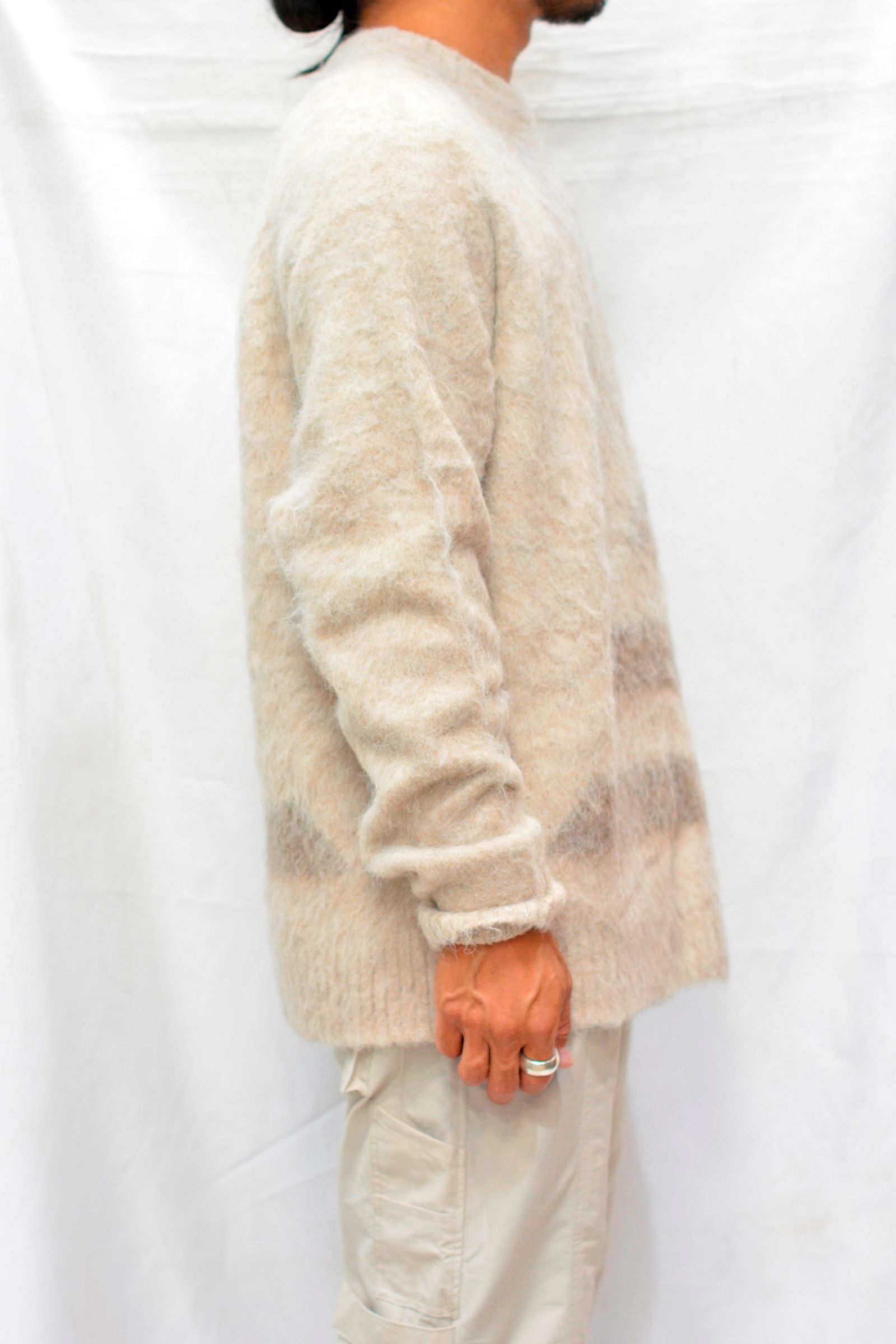 Mohair Stripe Sweater