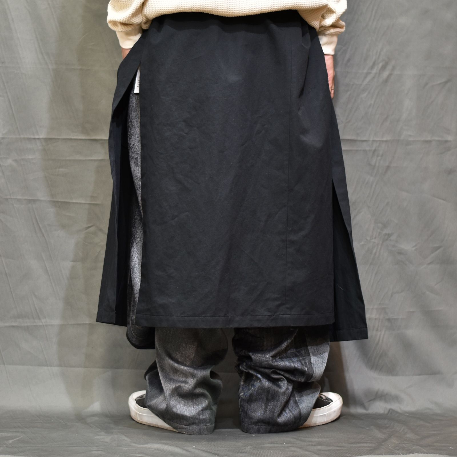 デタッチャブルトレンチコート / LB22SS-CO01-CL (BLACK)