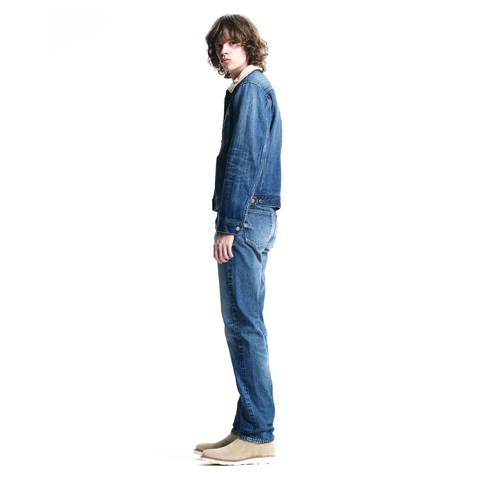 Denim Zipup Trucker Jacket  （USD / インディゴ）｜トラッカージャケット｜MDFBF09801