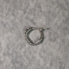 × D.O.D SILVER SNAKE PIERCE ＜EXCLUSIVE＞ (SILVER)｜× ディーオーディー スネーク ロール ピアス｜CL-25AW001JW EX