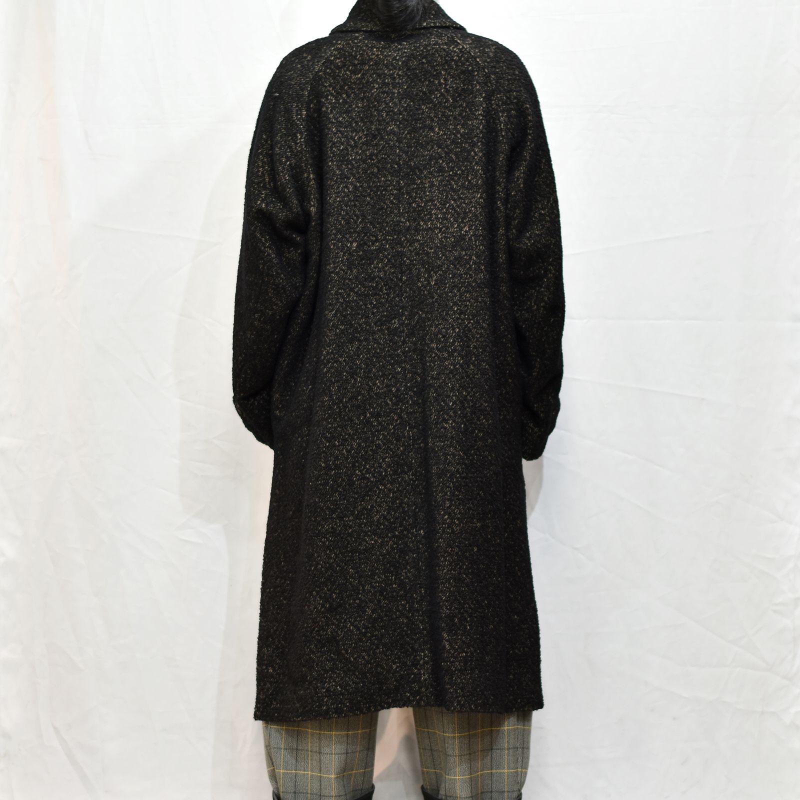 バルカラーコート / LB22AW-CO04-LYS (BLACK and TAN)