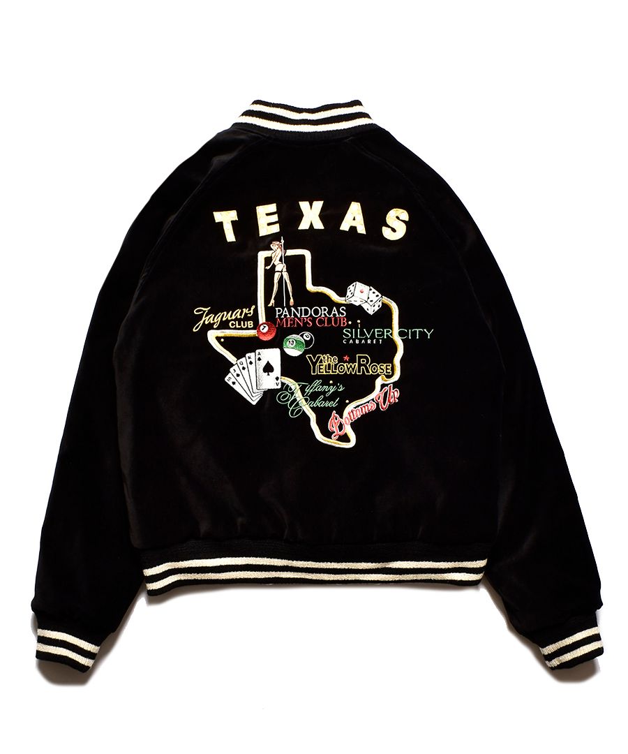 Texas Stripclubs Reversible  （BLK） / リバーシブル ブルゾン （ブラック）