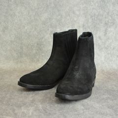 Suede Leather Western Side Gore Boots (BLK)  /  スエード ウエスタン ブーツ （ブラック） MGK-007