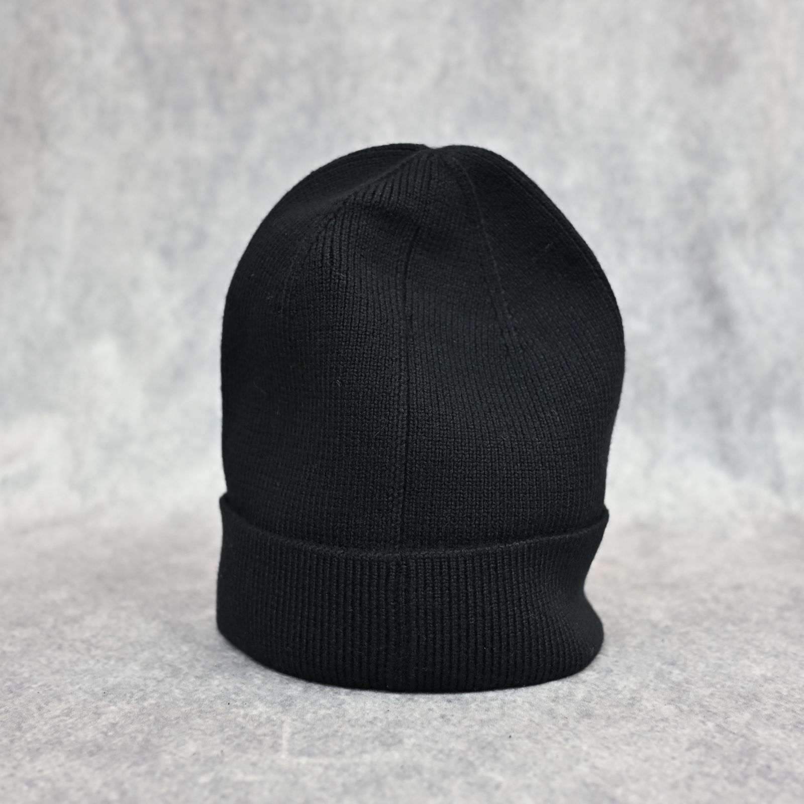 WOOL KNIT BEANIE (BLACK） /  （ブラック） 78001134