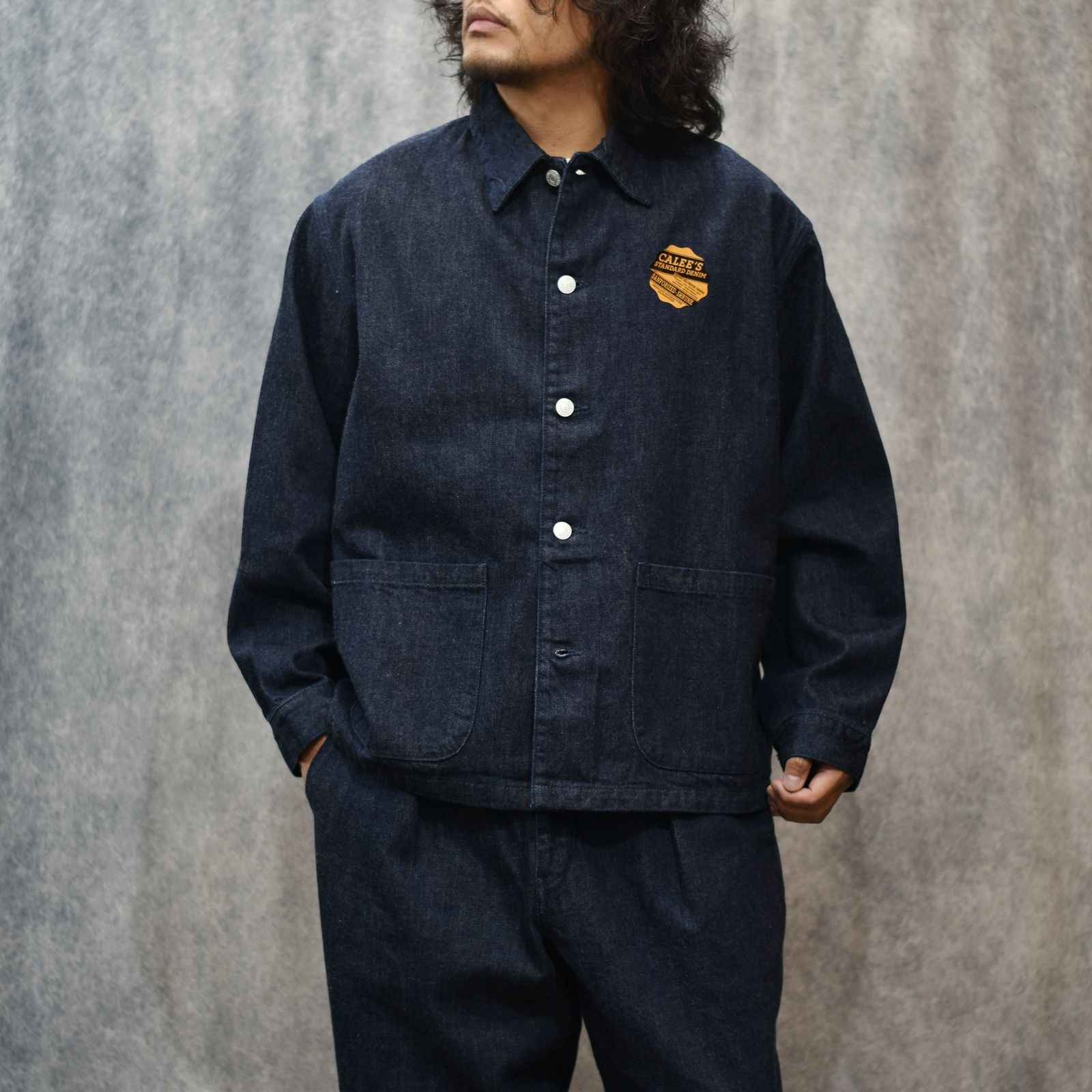 VINTAGE REPRODUCT DENIM COVERALL (INDIGO)｜デニムカバーオール｜CL-25AW009