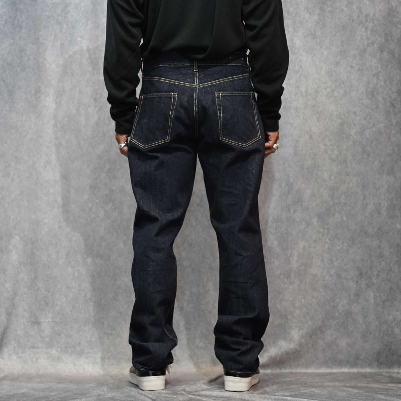 L.Straight 5pocket Pants （OWS） / ルーズ ストレートデニムパンツ （インディゴ） / 2508-1002