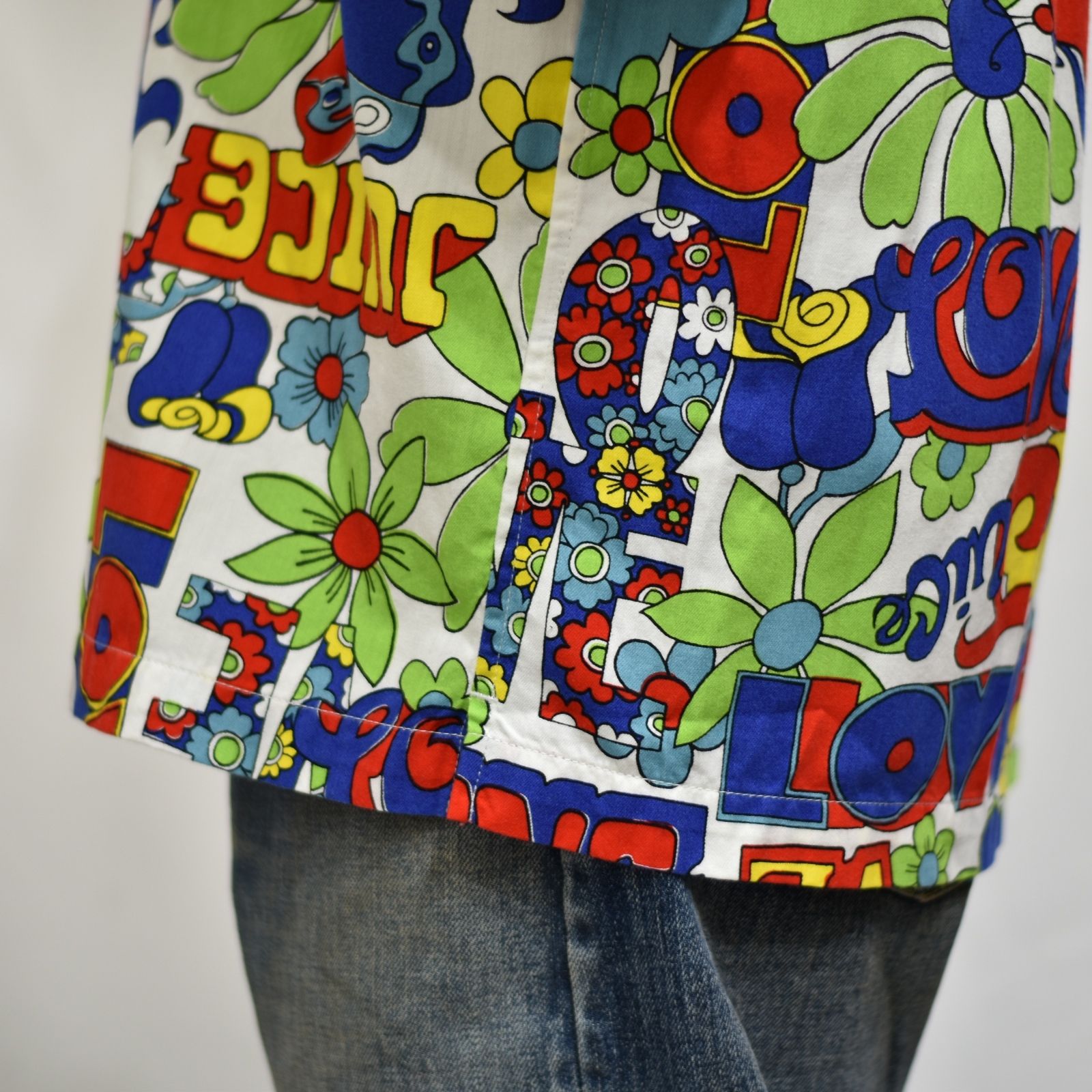 L.Juice Denim S/S Open Collar SH