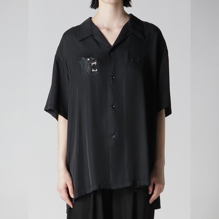 Y's - Y's SUKASHIRT (BLACK) / スカシャツ (ブラック Y's - Y's SUKASHIRT (BLACK) / スカシャツ (ブラック
