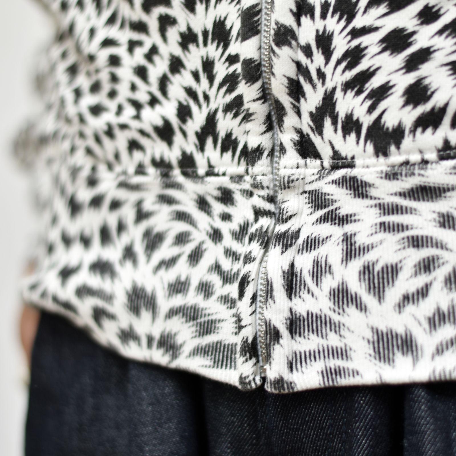 MINEDENIM - Leopard Zip Hoodie | chord online store