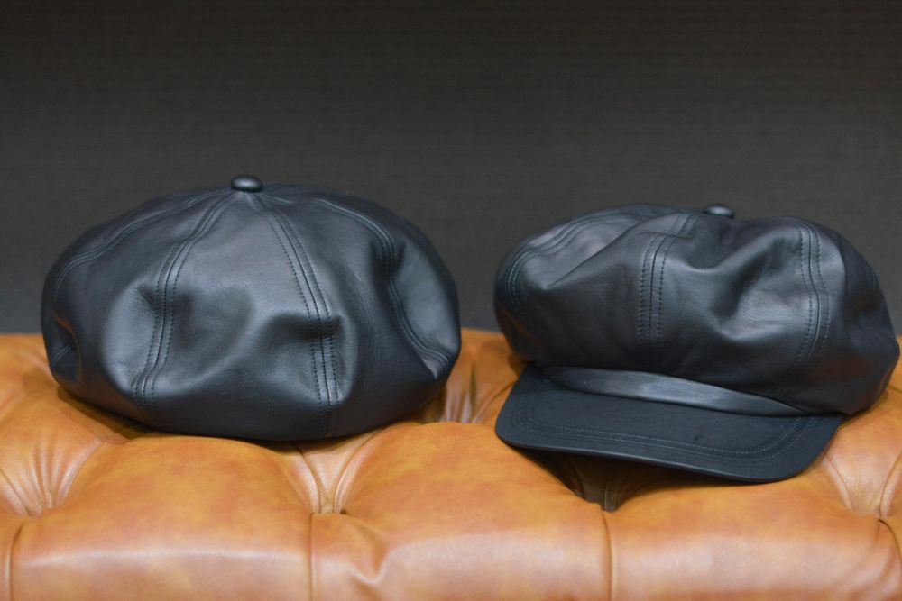 ISAMUKATAYAMA BACKLASHから 高級ソファーでも使用される、 【Furniture leather】帽子が登場!!