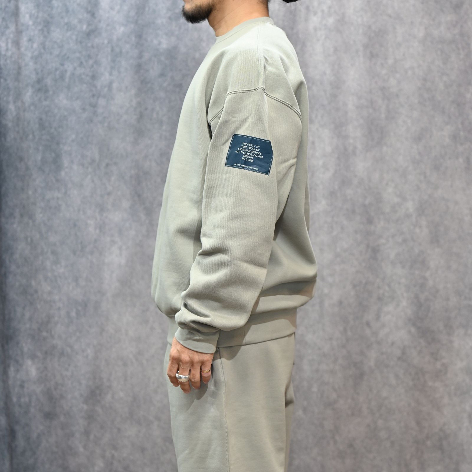 EXCHANGE SERVICE SWEAT SHIRT （BEIGE） / エクスチェンジ スウェットトレーナー （ベージュ） 9252-CS81