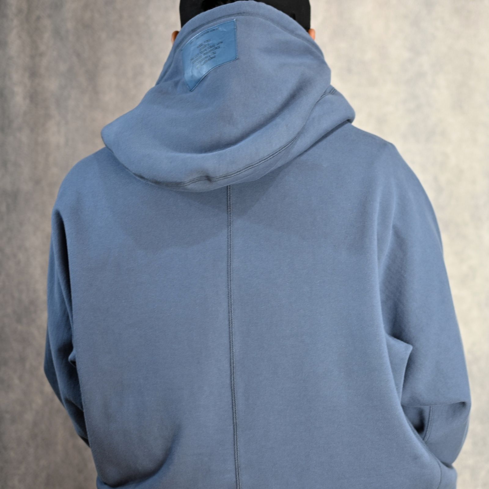 EXCHANGE POCKET HOODIE (BLUEGRAY) - フーディー パーカー （ブルーグレー） / 9242-CS01-009