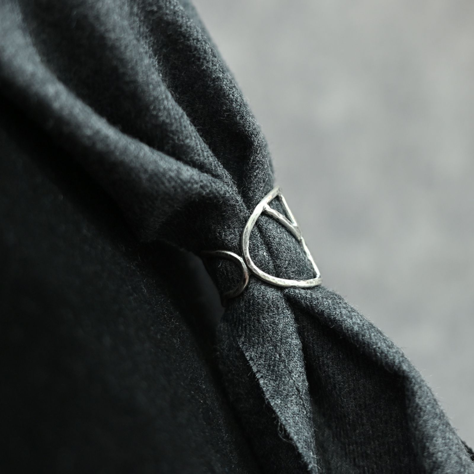 2WAY SCARF RING W / BANDANA （SILVER）｜スカーフリング / バンダナ （シルバー）｜BFA-P-011-4357-0032-0900