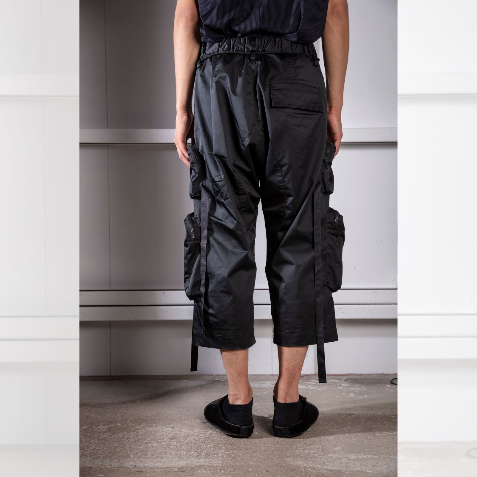form 7 cargo pants (BLACK) / カーゴパンツ