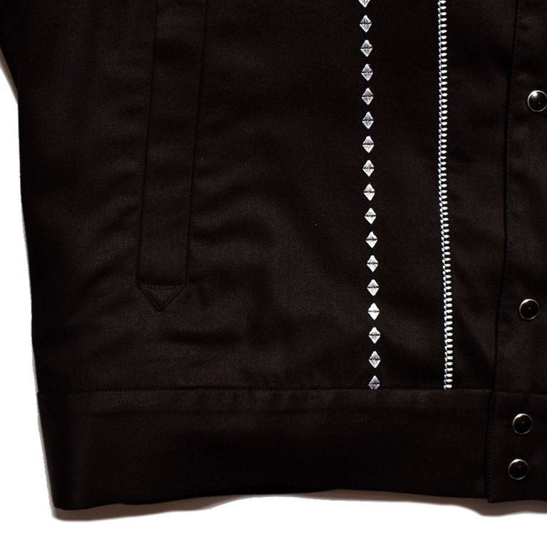 今*市様 MINEDENIM ウェスタンジャケット MINEDENIM ARABESQUE EMBROIDERY WESTERN JKT レーヨンのツイル