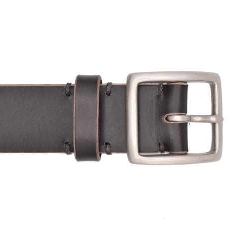 Leather Officer Belt （DBR） / レザー ベルト （ダークブラウン） / LBT-017