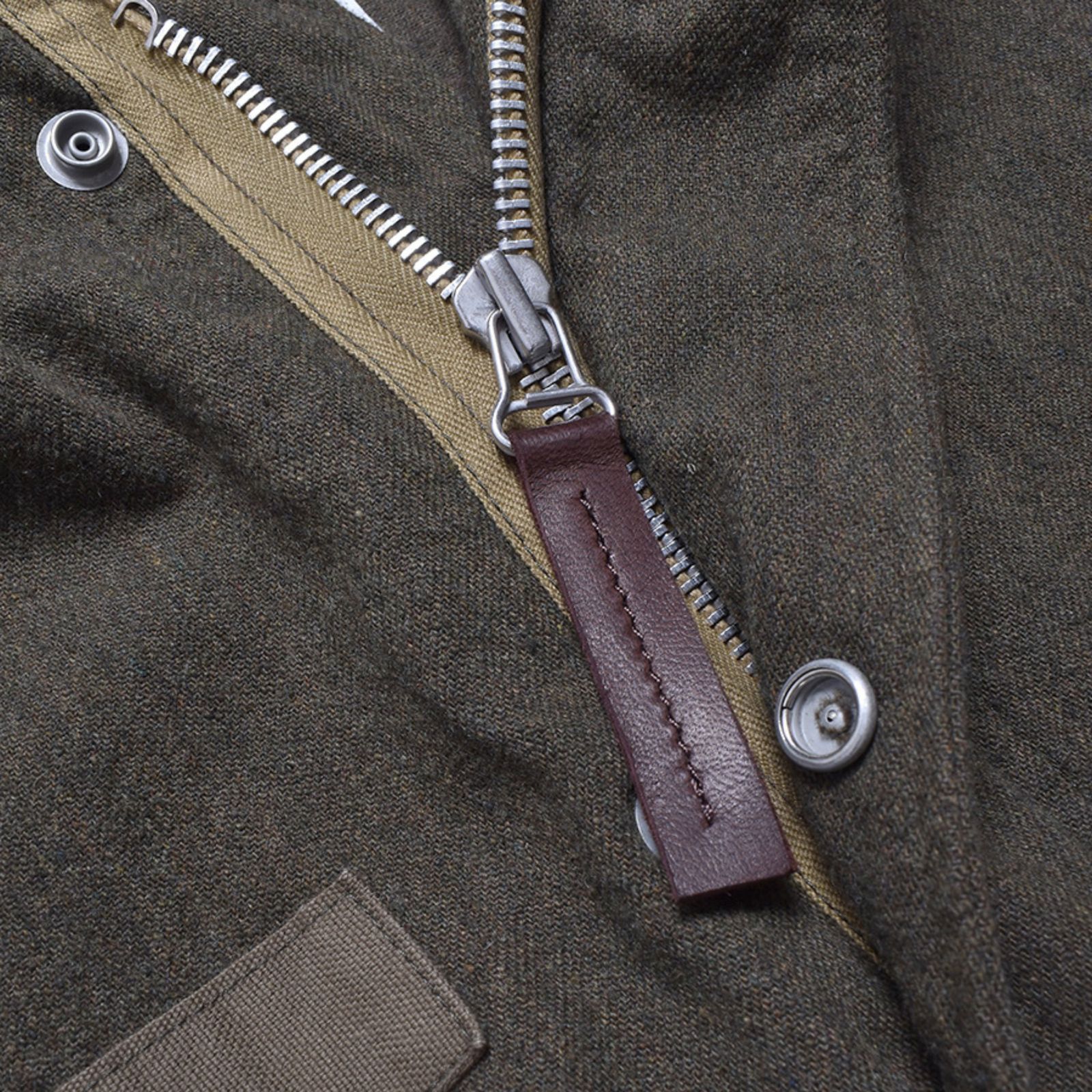 Shrunk Wool Balmacaan CT （KHA）｜モッズコート｜2510-9003