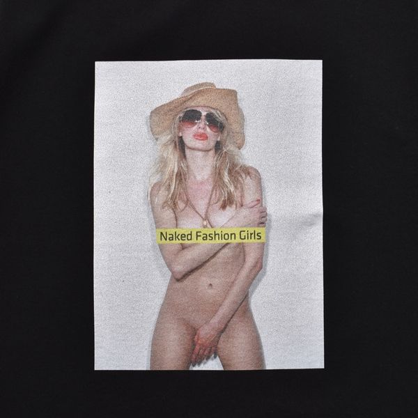 × STIE-lo  Mike Dowson Naked Tee （BLK / ブラック）｜プリントTシャツ｜STLMD001