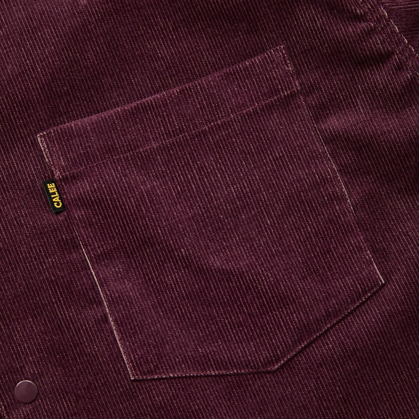 14W T/C CORDUROY SHIRT JACKET (BURGUNDY)｜コーデュロイ シャツジャケット｜CL-25AW008