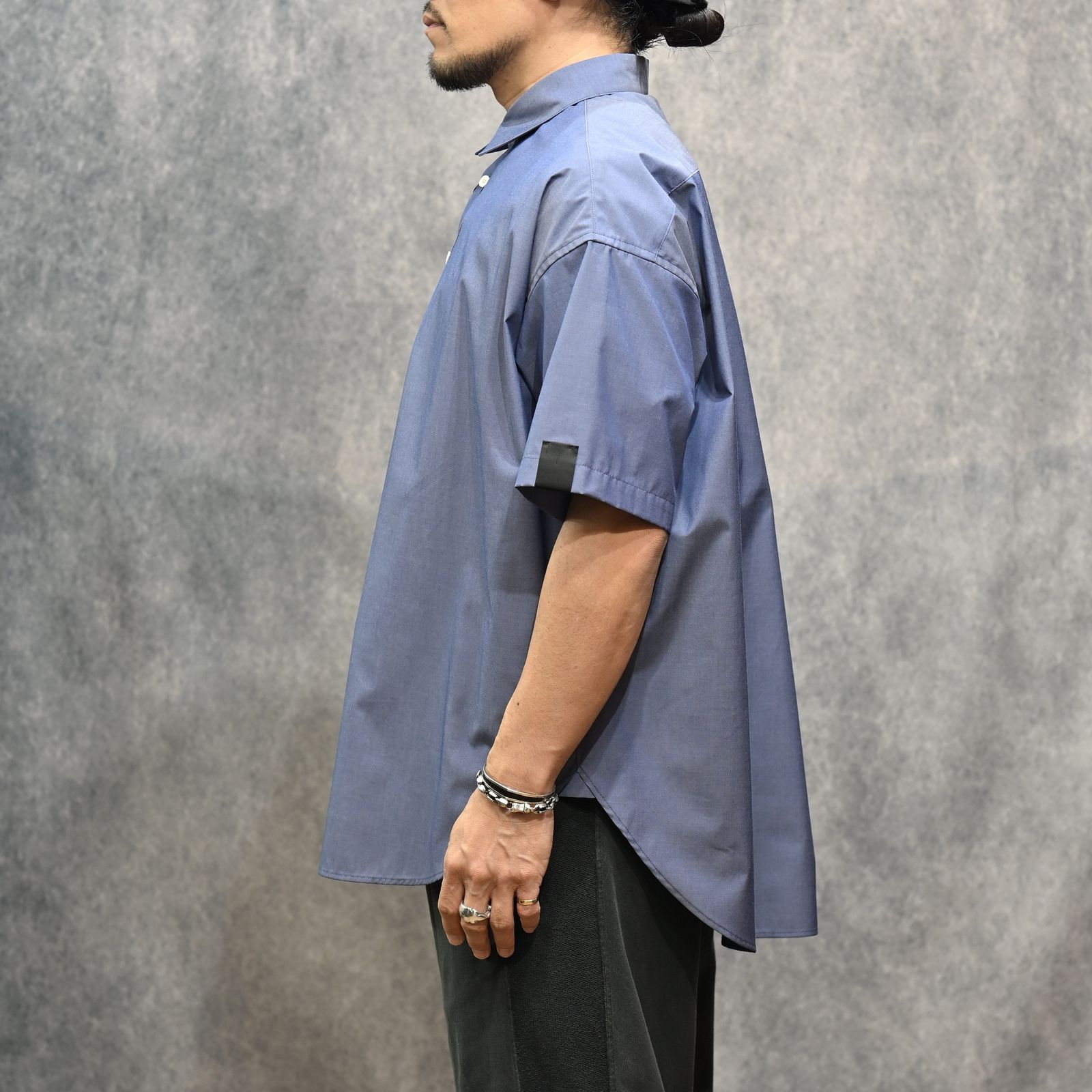 HALF SLEEVE SHIRT （NAVY / ネイビー）｜半袖プルオーバー シャツ｜2261-SH54-102-S